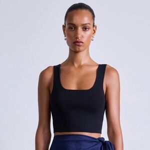 APIECE APART ILIA TOP - SIZE SMALL (BLACK), NWOT